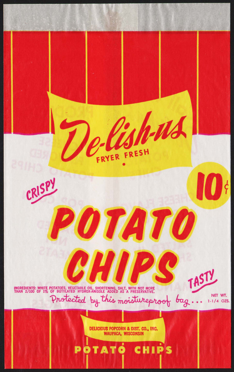 Big Tits Potato Chips (1940s) - Vintage Advertising Archive