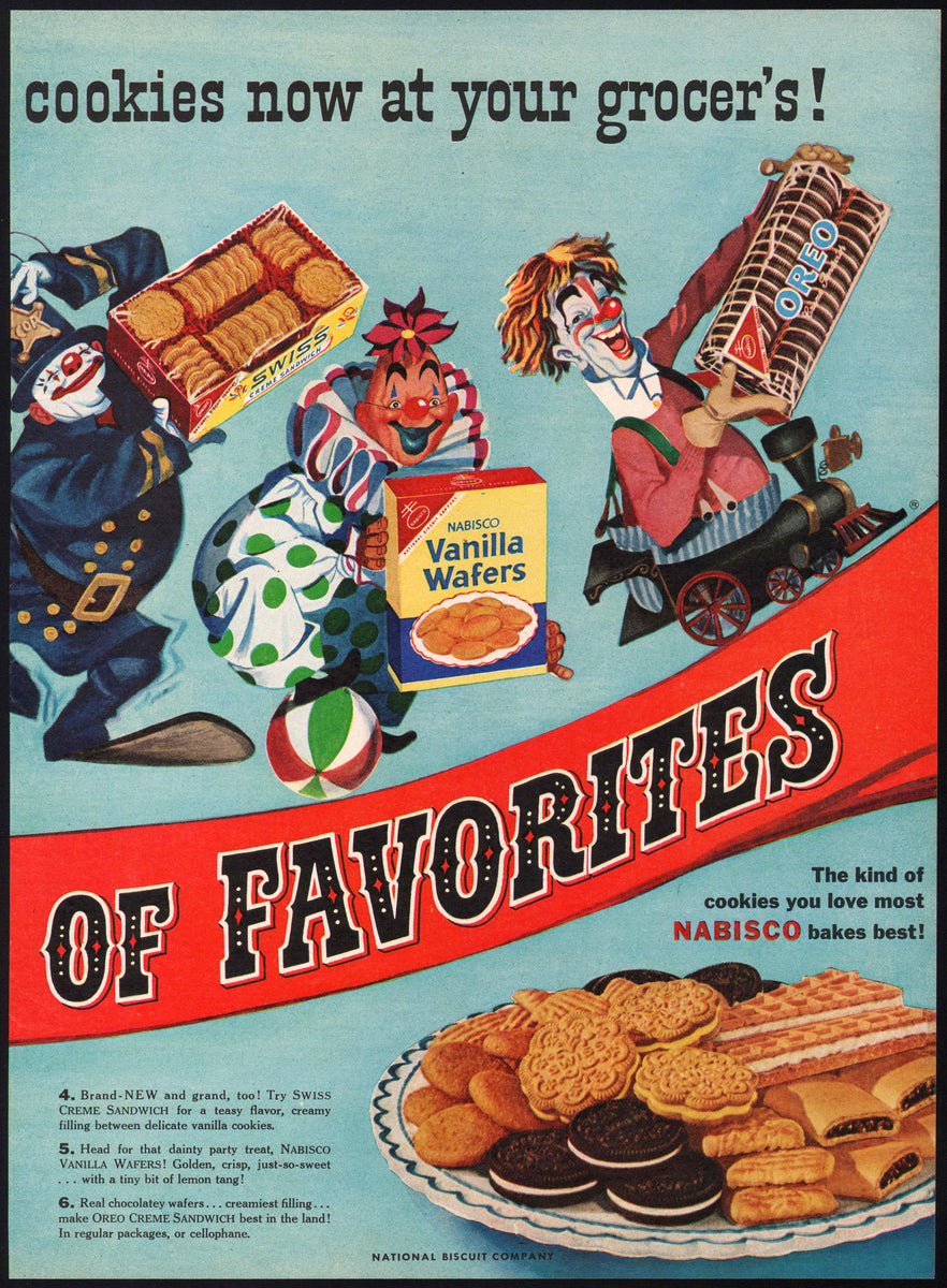 1950s Nabisco cookies 1950s Nabisco Dessert Cook Book 1950s Nabisco cookies 1950s Nabisco Dessert Cook Book