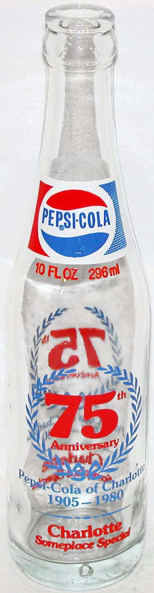 pepsi glass bottle 1980
