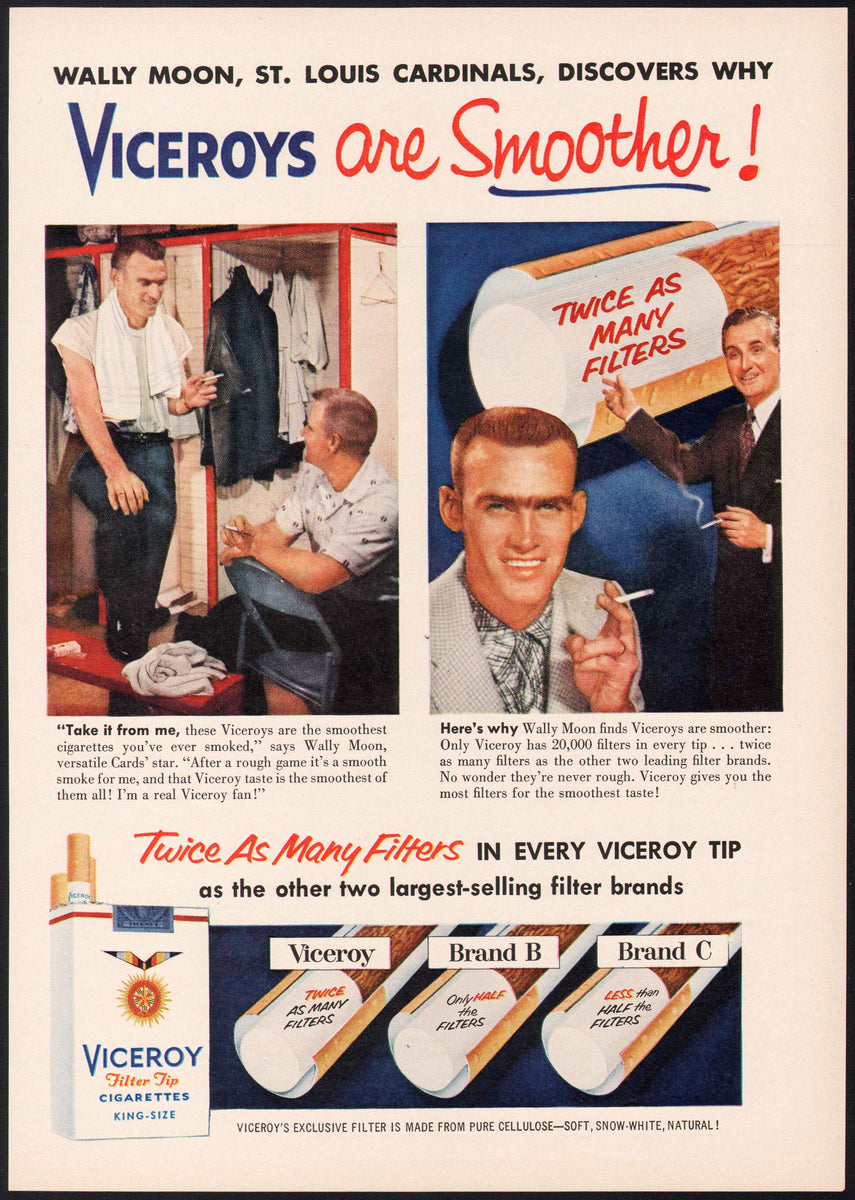 wally's discount cigarette Island Community Rallies Around After Fire Vintage magazine ad VICEROY CIGARETTES