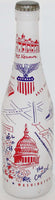 Vintage soda pop bottle 1951 ABCB Washington DC Capitol Pentagon with cap n-mint