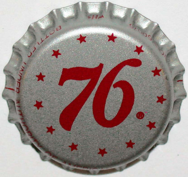 Vintage soda pop bottle cap 76 American 76 Skokie Illinois cork lined new old stock