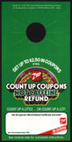 Vintage bottle ringer 7 UP Count Up Coupons dated 1983 unused new old stock