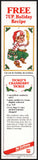 Vintage carton stuffer 7 UP Holiday Recipe Ticklys Cranberry Tickle 1982 n-mint
