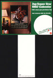 Vintage carton stuffer 7 UP Super Star 1982 Calendar George Brett Magic Johnson