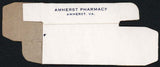 Vintage box ALOPHEN PILLS Amherst Pharmacy empty new old stock Amherst Virginia