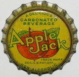 Vintage soda pop bottle cap APPLE JACK apples pictured Miami Florida cork lined