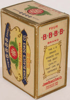 Vintage box FOUR BBBB BRAND Black Raspberries John Blauls Burlington Cedar Rapids Iowa