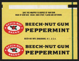 Vintage gum wrappers Lot Of 10 ALL DIFFERENT Beemans Wrigleys Adams Beech Nut