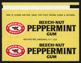 Vintage gum wrappers Lot Of 10 ALL DIFFERENT Beemans Wrigleys Adams Beech Nut