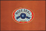 Vintage label BLUE SEAL cigar box inner ribbon pictured embossed unused n-mint