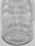 Vintage milk bottle BUCKS PLACE round embossed pint Kansas City Missouri n-mint