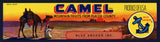 Vintage label CAMEL Mountain Fruits From Placer County Loomis California n-mint+