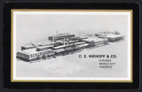 Vintage playing card C E NIEHOFF and CO black border Chicago Mexico City Toronto