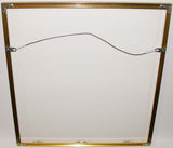 Vintage sign CHESTERFIELD Cigarettes picturing The Corbett Twins unused framed