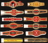 Vintage CIGAR BAND labels Lot of 115 ALL DIFFERENT mix #1 original new old stock