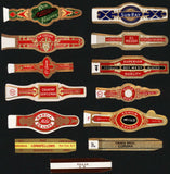 Vintage CIGAR BAND labels Lot of 115 ALL DIFFERENT mix #1 original new old stock