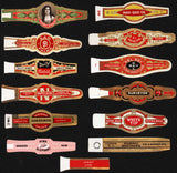 Vintage CIGAR BAND labels Lot of 115 ALL DIFFERENT mix #1 original new old stock