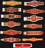 Vintage CIGAR BAND labels Lot of 115 ALL DIFFERENT mix #2 original new old stock