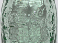 Vintage soda pop bottle COCA COLA Christmas embossed Dec 1923 St Louis Missouri