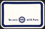 Vintage coupon COCA COLA carton pictured Pure gas oil unused new old stock n-mint