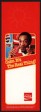 Vintage bottle ringer COCA COLA #1 Coke Real Thing Bill Cosby pictured n-mint+