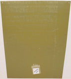 Vintage metal sign ENJOY CUSTER A Champion Lignite man pictured embossed exc++