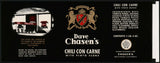 Vintage label DAVE CHASENS Chili Con Carne restaurant pictured Hollywood California