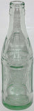 Vintage soda pop bottle DELAWARE PUNCH embossed 3 sided punch bowl dated 1927