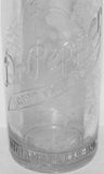 Vintage soda pop bottle DR PEPPER embossed out 1933 Indianapolis Indiana exc++