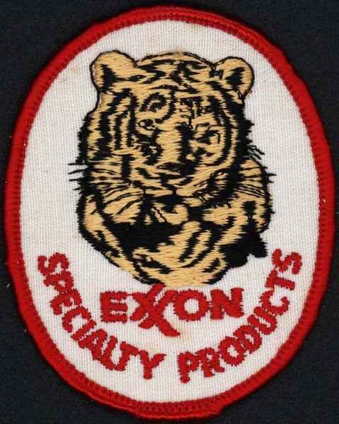 Vintage uniform patch EXXON Specialty Products tiger pictured unused n-mint+
