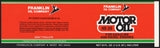 Vintage label FRANKLIN OIL COMPANY Motor Oil HD20 Independence Missouri n-mint+