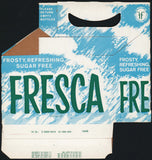 Vintage soda pop bottle carton FRESCA The Coca Cola Company 10oz size unused