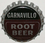 Vintage soda pop bottle cap GARNAVILLO ROOT BEER cork lined Iowa new old stock