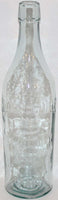 Vintage bottle GLOBE OIL MILLS A 1 BRAND embossed globe early cork type n-mint