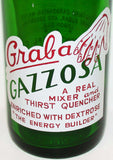 Vintage soda pop bottle GRAB A GAZZOSA hand pictured 32oz Adams New Kensington PA
