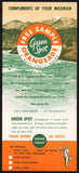 Vintage bottle ringer GREEN SPOT Orangeade Free Sample milkman pictured n-mint