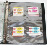 Vintage GUM and CANDY WRAPPER COLLECTION over 100 different originals 1920s-1970s