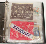 Vintage GUM and CANDY WRAPPER COLLECTION over 100 different originals 1920s-1970s