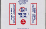 Vintage bread wrapper HARVEST QUEEN Golden State Baking Fresno California n-mint