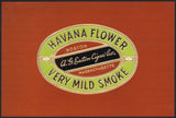 Vintage label HAVANA FLOWER cigar box inner A G Eaton Boston Massachusetts n-mint+