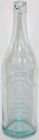 Vintage soda pop bottle HAYES UNITED BEV CO embossed horseshoe 1pt8oz Chicago