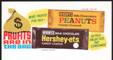 Vintage letterhead HERSHEYS Profits Are In The Bag Hersey-ets Peanuts unused