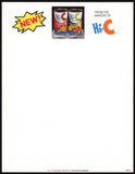 Vintage letterhead HI-C New Strawberry Lemon Lime cans pictured Coca Cola n-mint+