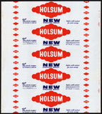 Vintage bread wrapper HOLSUM NEW Regan Minneapolis Fargo ND Mason City IA unused