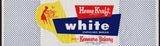 Vintage bread wrapper HOME KRAFT WHITE woman pictured Kenmore New York unused