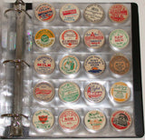 Vintage milk bottle caps HUGE COLLECTION all originals 1100+ ALL ARE DIFFERENT