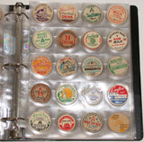 Vintage milk bottle caps HUGE COLLECTION all originals 1100+ ALL ARE DIFFERENT