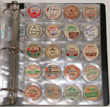 Vintage milk bottle caps HUGE COLLECTION all originals 1100+ ALL ARE DIFFERENT