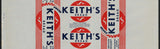 Vintage bread wrapper KEITHS BREAD Charleston Illinois new old stock excellent++